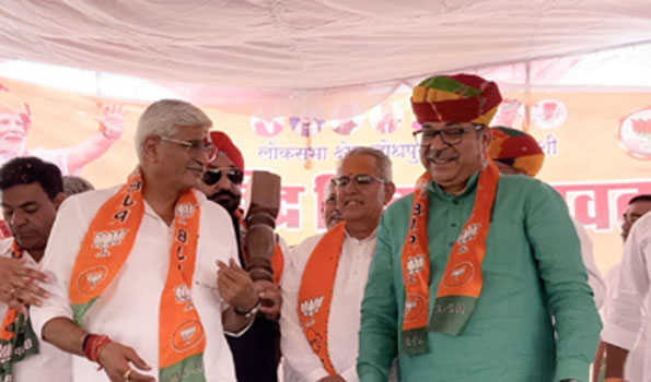 मारवाड़ और देश की जनता ने संकल्प लिया है कि 400 पार सीटों के साथ एक बार फिर मोदी सरकार: पूनिया