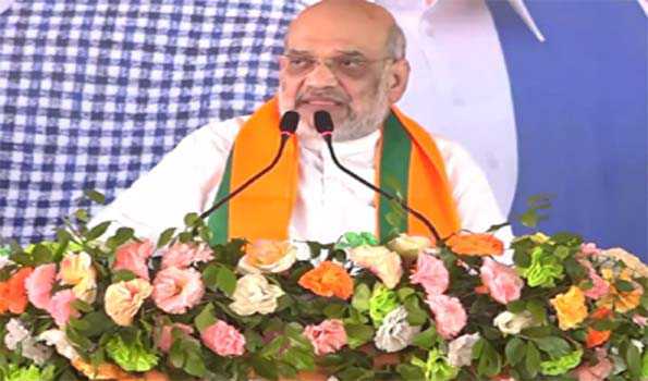 ममता सरकार ने वोट बैंक के तुष्टीकरण के लिए संदेशखाली में महिलाओं पर होने दिये अत्याचार: शाह