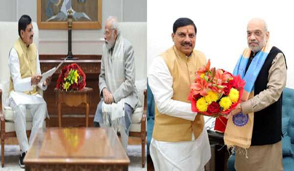 मंत्रिमंडल गठन को लेकर चल रहीं अटकलों के बीच यादव ने की मोदी-शाह से मुलाकात