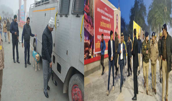 मोदी के दौरे के मद्देनजर अयोध्या में सुरक्षा इंतजाम कड़े