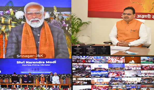 मोदी ने 62.58 करोड़ रुपए से राजस्थान के तीन प्रमुख आध्यात्मिक स्थलों के विकास कार्यों का किया लोकार्पण
