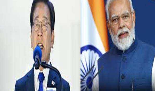 मोदी ने दी दक्षिण कोरिया के नये राष्ट्रपति को बधाई