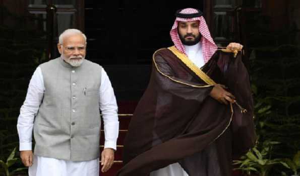 मोदी ने सऊदी प्रिंस से की बातचीत