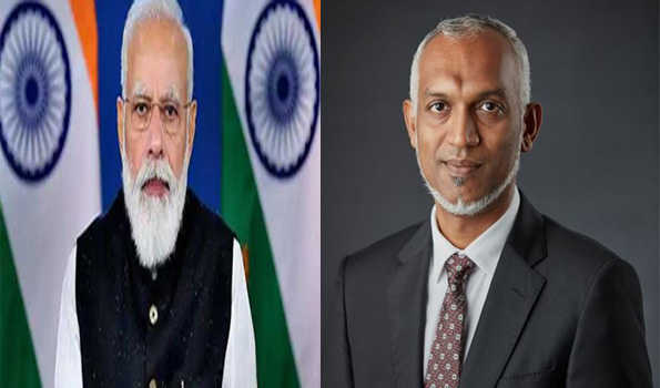 मुइज्जू को मोदी का शपथ ग्रहण समारोह का निमंत्रण