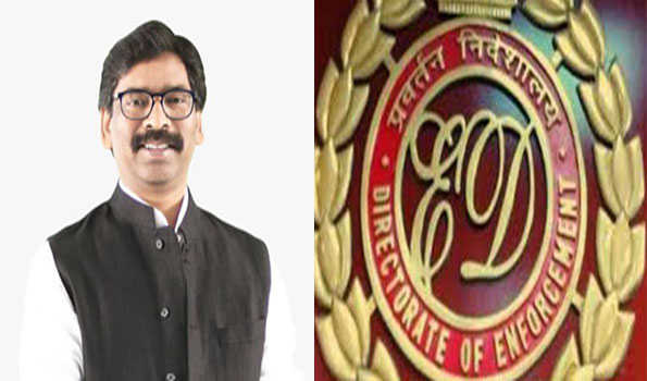 मुख्यमंत्री हेमन्त सोरेन ने मंगलवार को  ईडी के क्षेत्रीय कार्यालय में एक बंद पत्र भिजवाया
