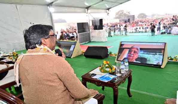 मुख्यमंत्री ने इटकी में अजीम प्रेमजी यूनिवर्सिटी, मेडिकल कॉलेज और स्कूल निर्माण कार्य का शुभारंभ किया