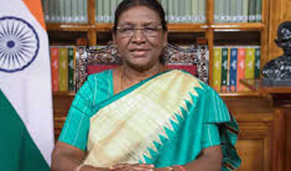मुर्मु ने बादल फटने की घटना पर जताया शोक