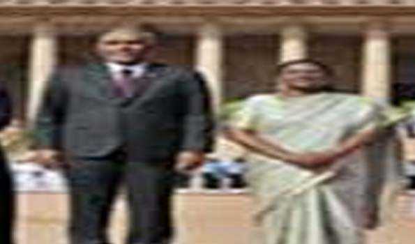 मुर्मु से मिले मालदीव के राष्ट्रपति