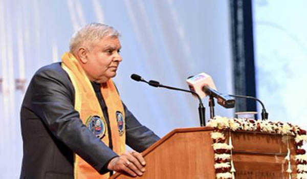 नये विचाराें को खुलेमन से स्वीकार करें युवा: धनखड़