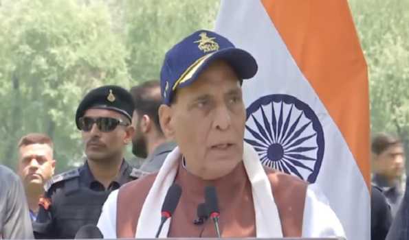 ‘ऑपरेशन सिंदूर’ के बाद पहली बार श्रीनगर पहुंचे राजनाथ