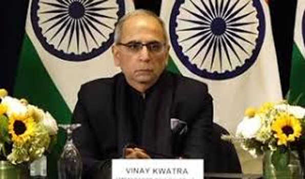 पाकिस्तान खुद आतंकवाद में लिप्त, दुनिया उसे रोके : विनय क्वात्रा
