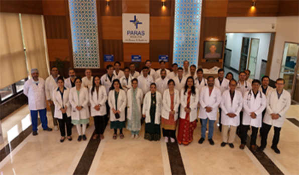 पारस हेल्थ ने आईएमए अध्यक्ष सहित प्रतिष्ठित डॉक्टरों का किया सम्मान
