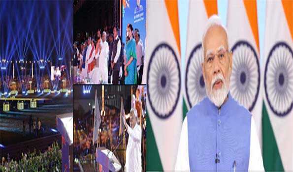 प्रधानमंत्री नरेंद्र मोदी ने बिहार में खेलो इंडिया यूथ गेम्स का किया शुभारंभ