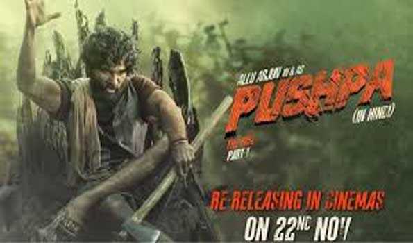 पुष्पा: द राइज़ 22 नवंबर को हिंदी में होगी री-रिलीज़