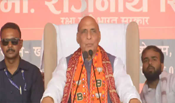 राजग तीसरी बार सरकार बनाने को तैयार: राजनाथ
