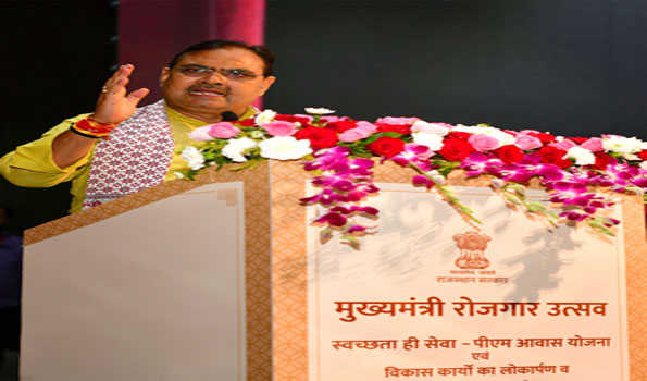 राजस्थान सरकार हर वर्ग-क्षेत्र के विकास के लिए प्रतिबद्ध: भजनलाल