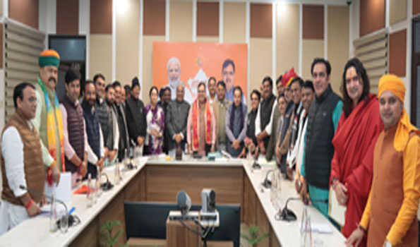 राजस्थान सरकार सुशासन के लिए  प्रतिबद्ध-भजनलाल