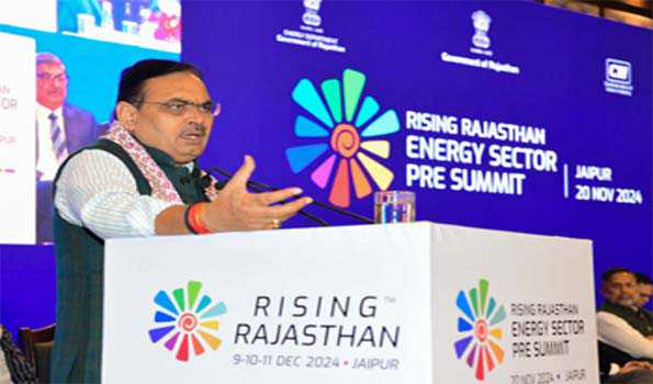 राजस्थान शीघ्र ही लाँच करेगा इंटीग्रेटेड क्लीन एनर्जी पॉलिसी-2024 -भजनलाल