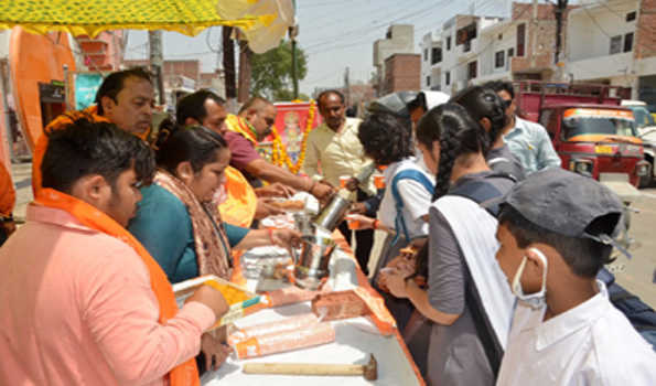 राम की नगरी में धूमधाम से मनायी गयी हनुमान जयंती
