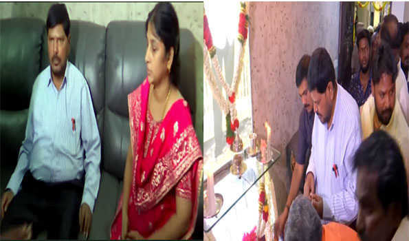 रामदास अठावले ने बसपा नेता आर्मस्ट्रांग के परिवार से मुलाकात की