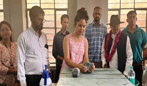 सात दिवसीय मेटल स्कल्पचर इंटर्नशिप प्रोग्राम का आगाज