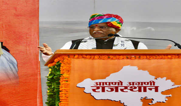 सभी को साथ लेकर राजस्थान के विकास के लिए होगा काम: बागडे