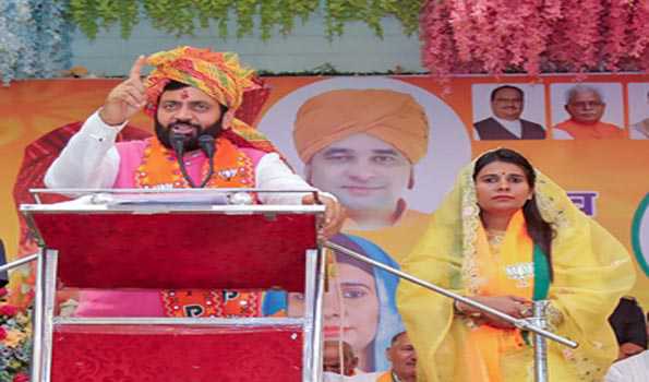 सैनी ने मंजू हुड्डा को विजयी बनाने की अपील की