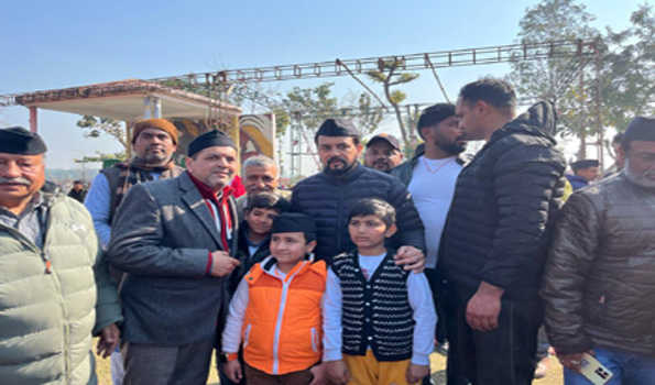 सरकार ने किया अनुसूचित जाति को मुख्य धारा से जोड़ने का काम: अनुराग ठाकुर