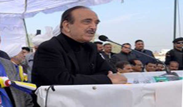 सत्ता में आने पर जम्मू-कश्मीर समृद्ध होगा: आजाद