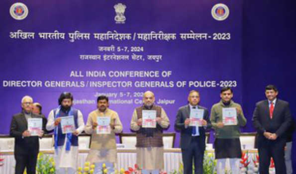 शाह ने पुलिस महानिदेशकों के सम्मेलन का उद्घाटन किया