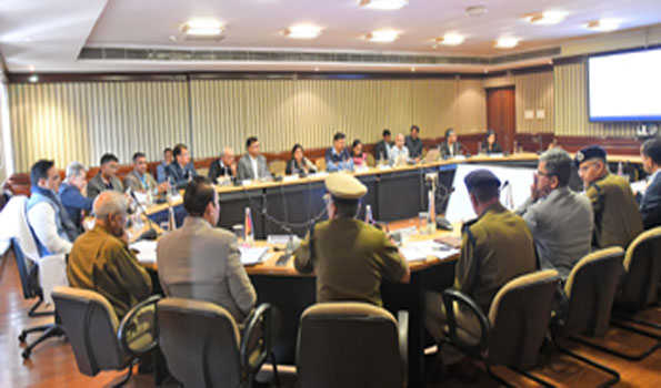 शर्मा ने 58वें पुलिस महानिदेशक-महानिरीक्षक सम्मेलन की तैयारियों को समयबद्ध करने के दिए निर्देश