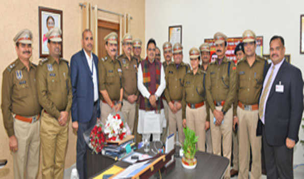 शर्मा से आरपीएस एसोसिएशन के पदाधिकारियों की मुलाकात