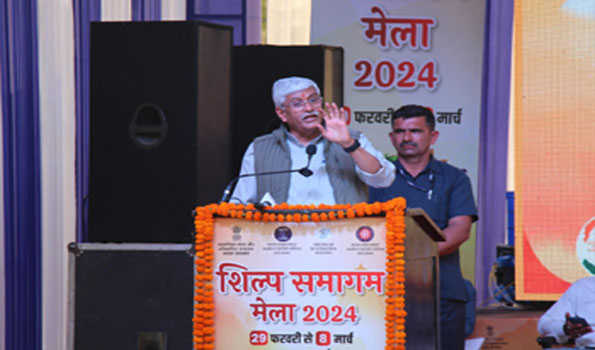 शेखावत ने जोधपुर शिल्प समागम मेले का किया उद्घाटन