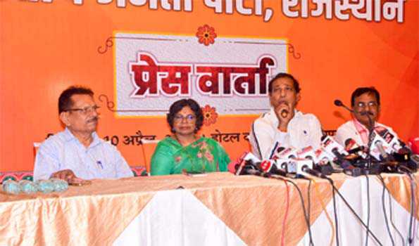 शिवसेना ( शिंदे) राजस्थान में भाजपा के समर्थन में करेगा चुनाव प्रचार-गुढ़ा