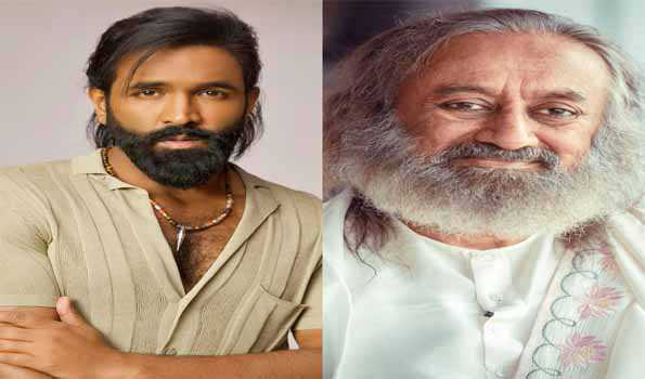 श्री श्री रविशंकर ने फिल्म कन्नप्पा का पहला गीत शिव शिव शंकरा लॉन्च किया