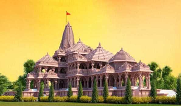 श्रीराम मंदिर में लगेगा रामेश्वरम से आया छह क्विंटल का घंटा