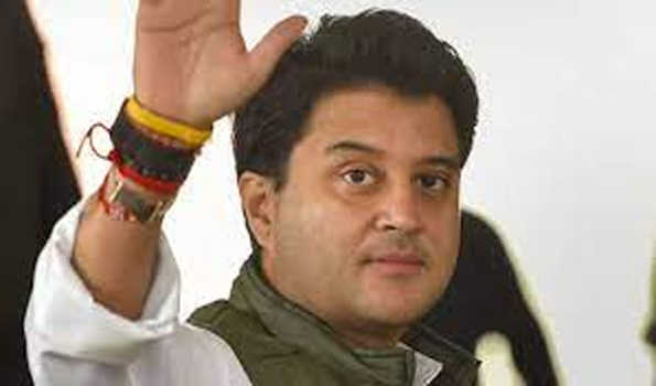 सिंधिया शुक्रवार से मेघालय, असम के दो दिन के दौरे पर