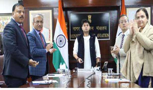 सिंधिया व धामी ने किया जौलीग्रान्ट एयरपोर्ट नये भवन का लोकार्पण