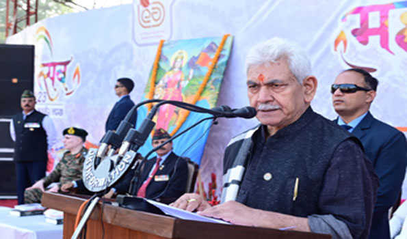सिन्हा ने जम्मू में लीड के ‘महोत्सव-2023’ को किया संबोधित