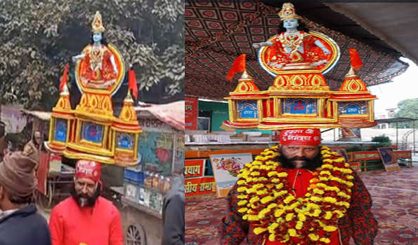 स्वामी प्रसाद मौर्य को भगवान सदबुद्धि दे: वासुदेवानंद