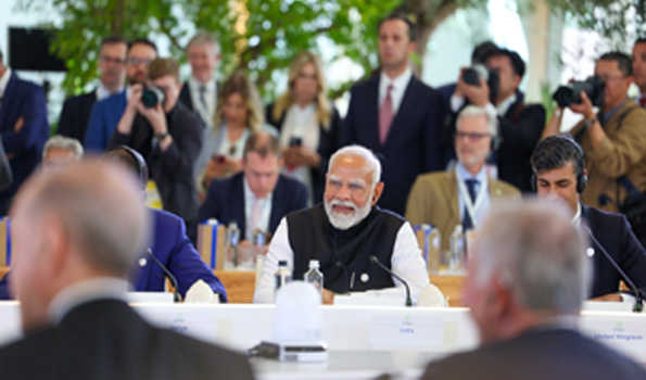 तकनीक का लाभ मानव के सामर्थ्य को बढ़ाने के लिए हो: मोदी