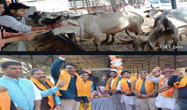 वाजपेयी जयंती पर हुआ अनूठा सवामणि महोत्सव